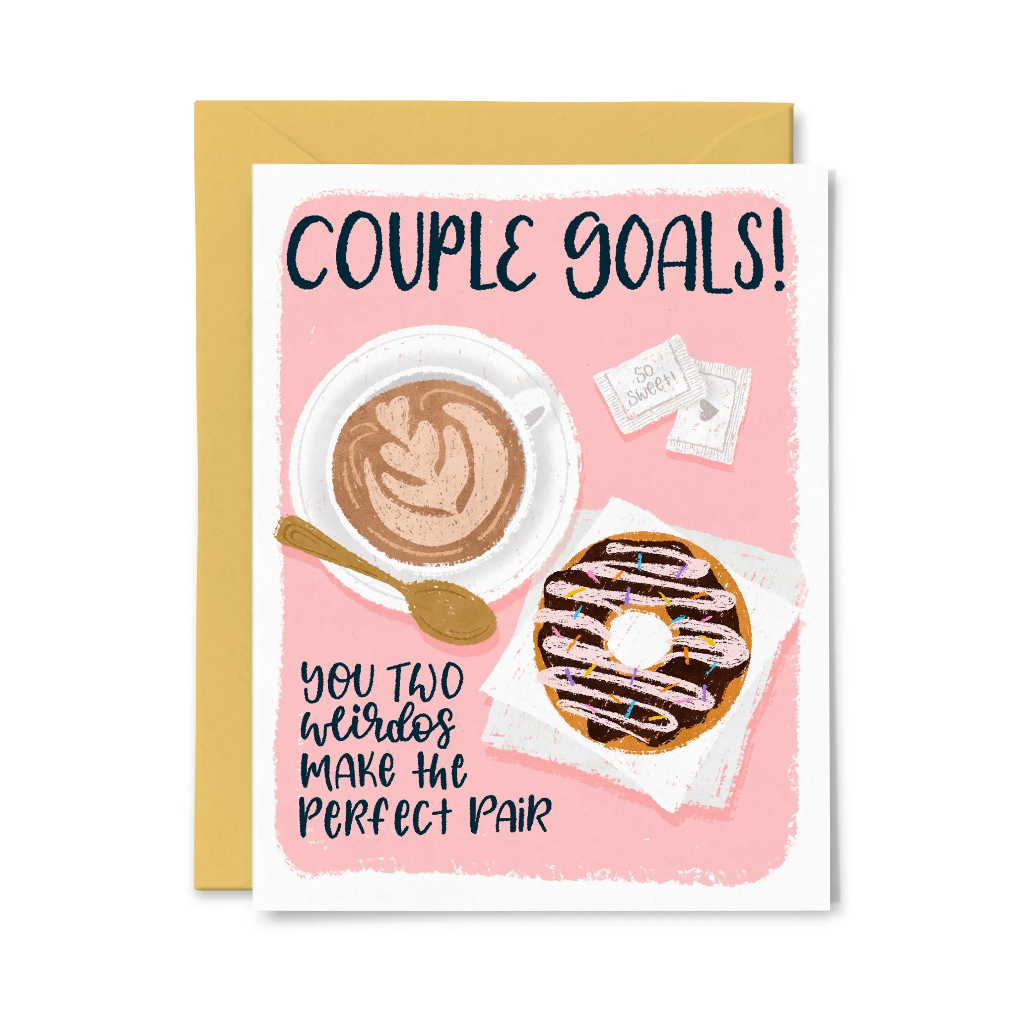 Couple Goals Greeting Card