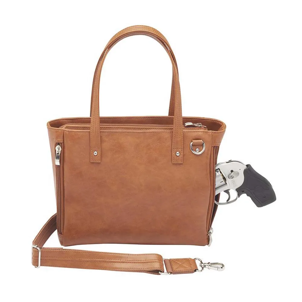 Daily Shoulder Tote, Washable USA Cowhide