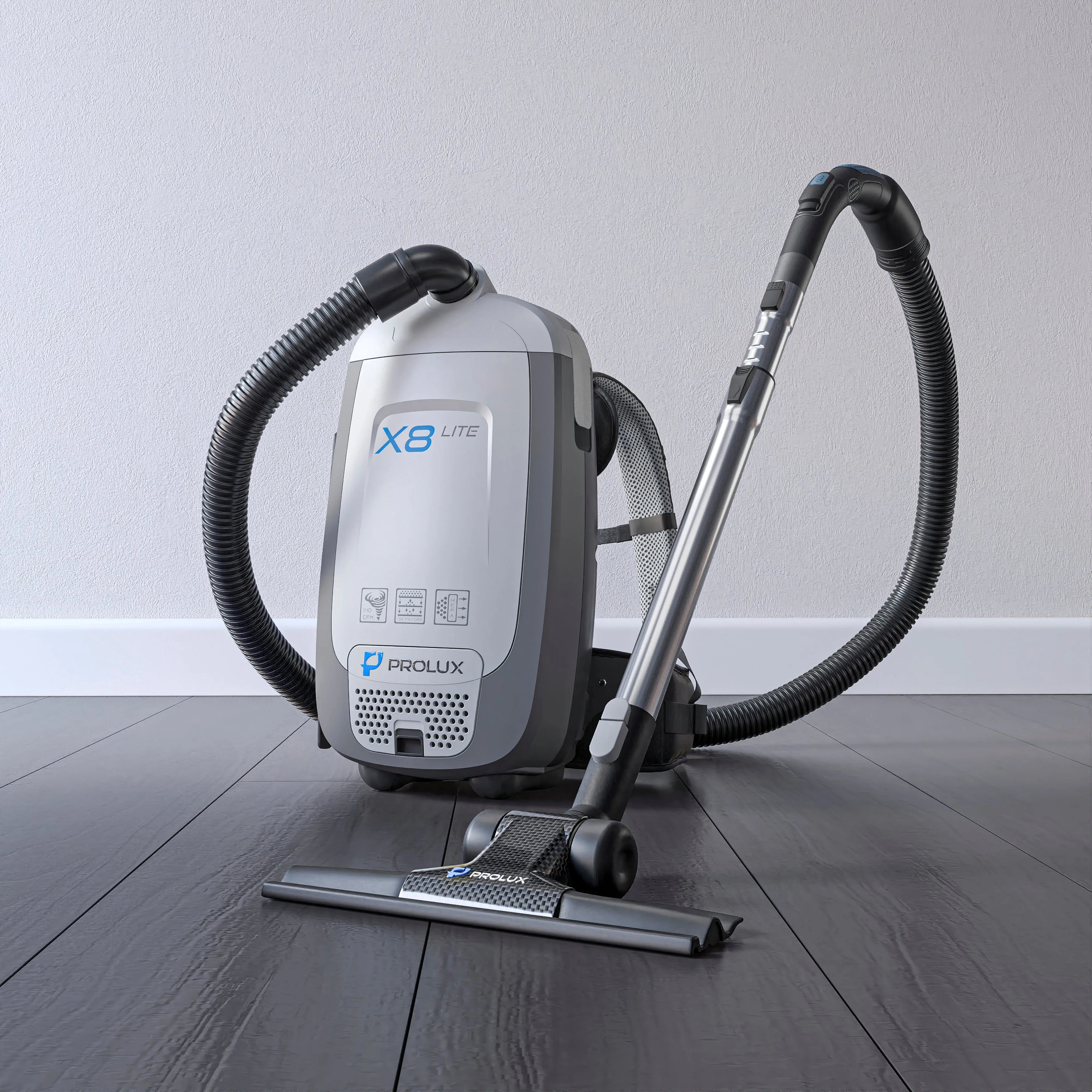 DEMO Prolux X8 Lite Backpack Vacuum w/ Premium Tool Kit