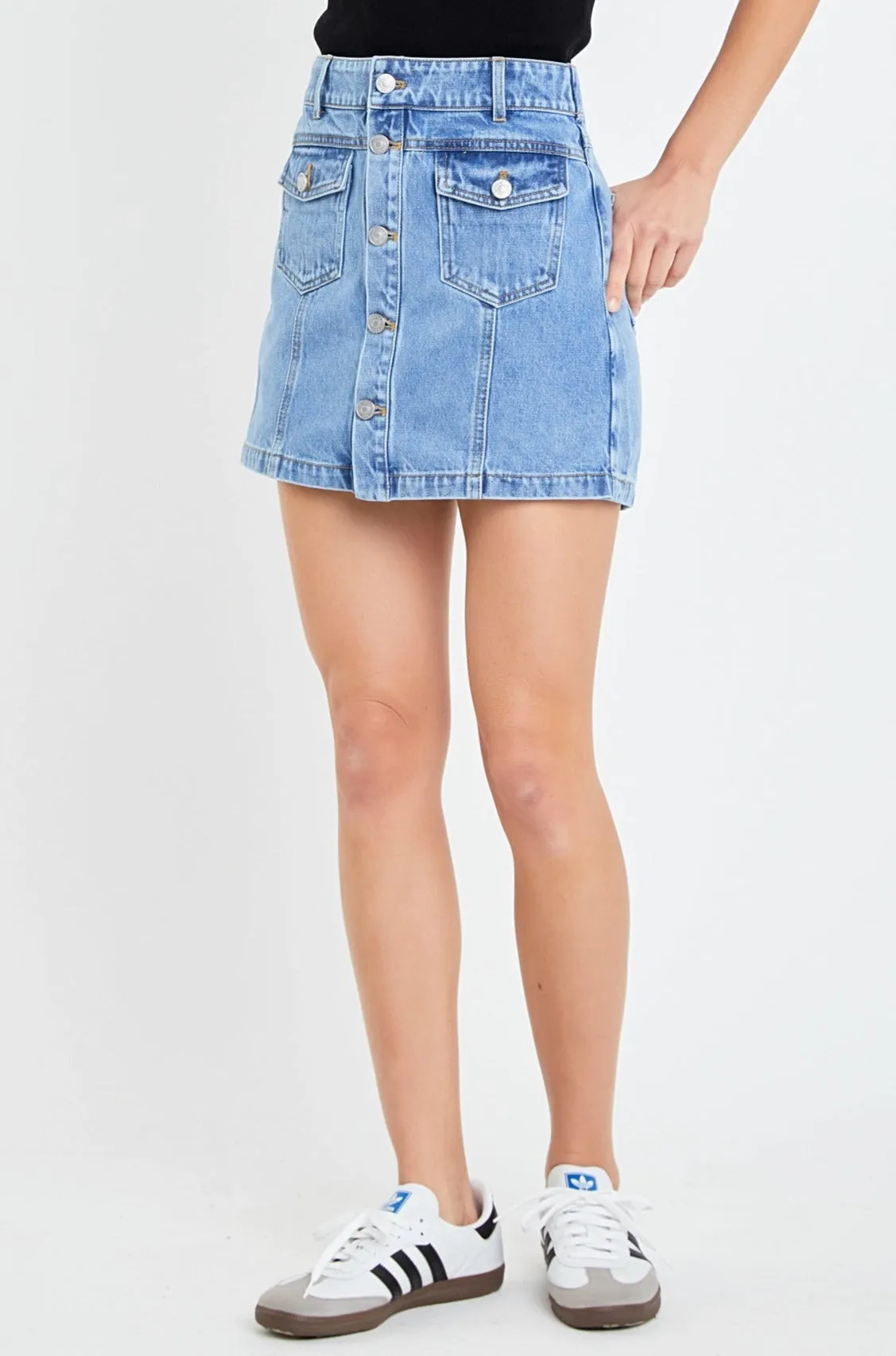 Denim Skort