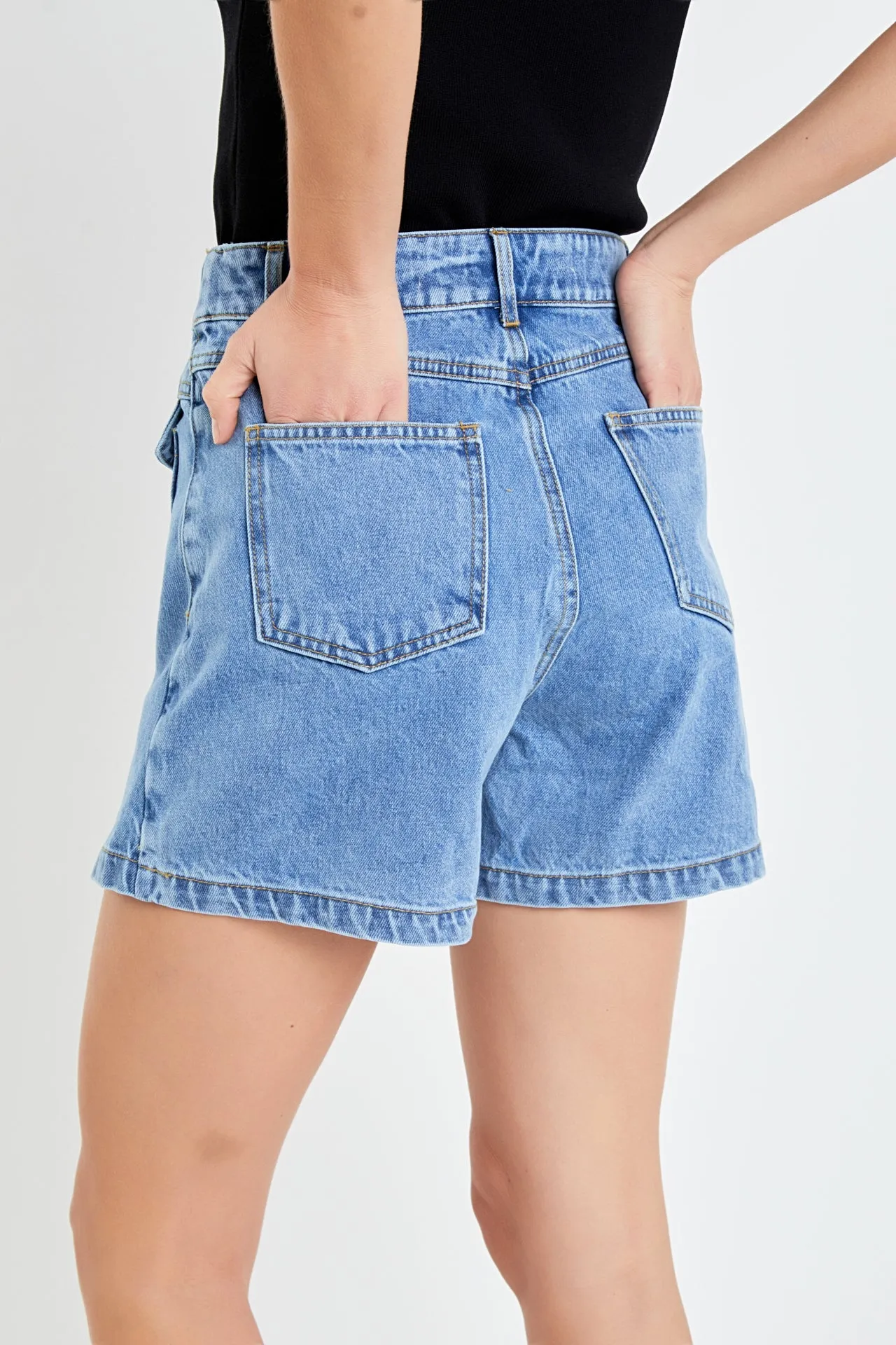 Denim Skort