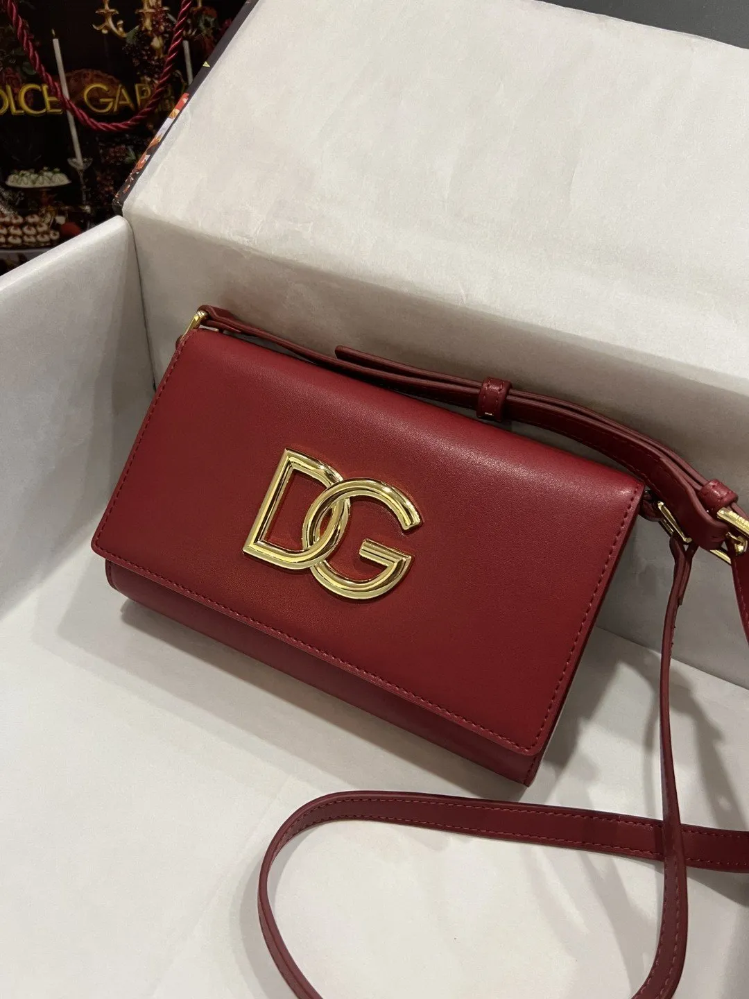 DG 3.5 Clutch Burgundy For Women 8.3in/21cm DG 