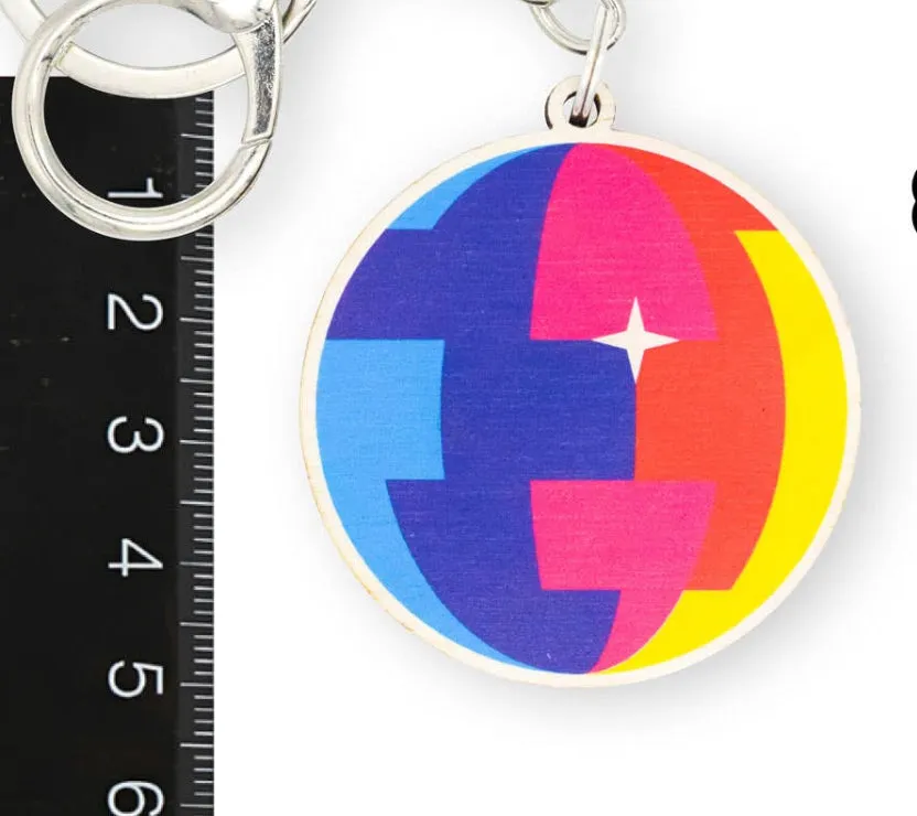 Disco Ball Keyring