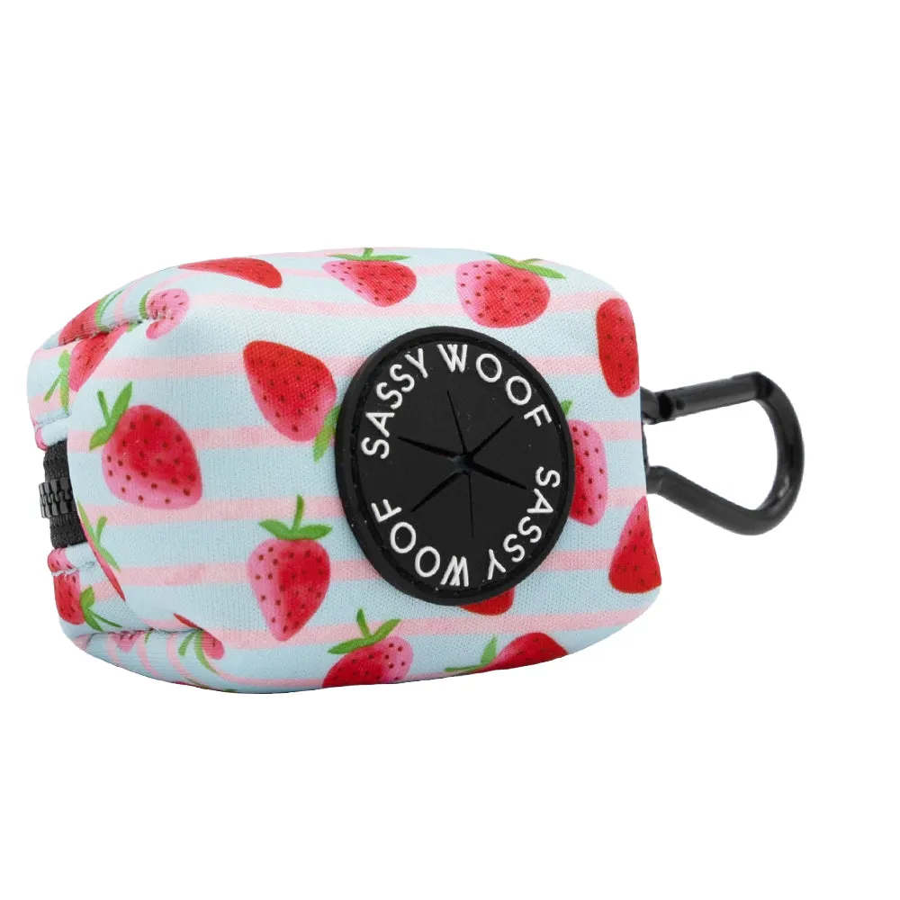 Dog Waste Bag Holder - I Woof You Berry Much