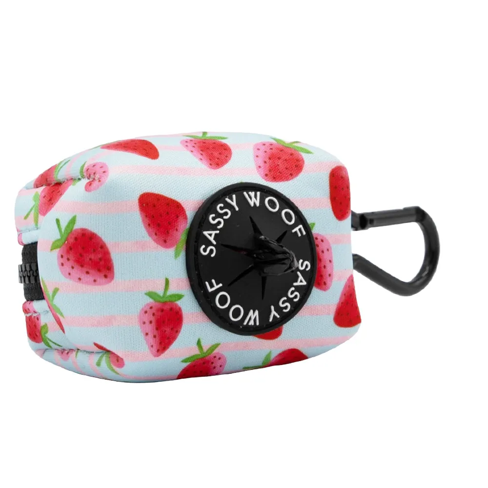 Dog Waste Bag Holder - I Woof You Berry Much