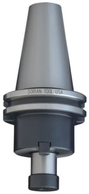 Dorian 733101-45123: 1 in. Dia. Arbor, CAT40 Shell Mill Holder Adapter, with 1.75 in. Projection, 1/2-20 Threads