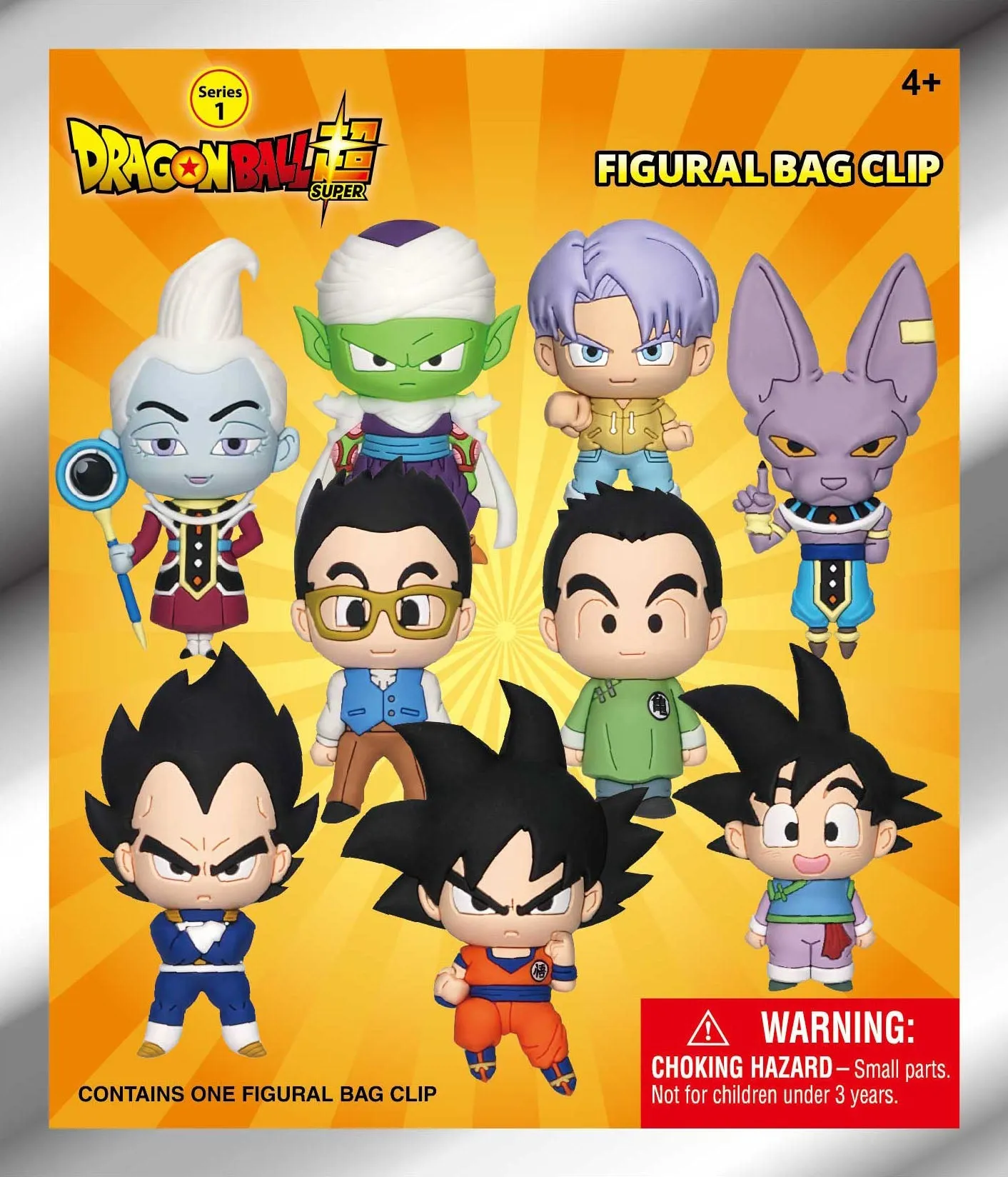 Dragon Ball Super Series 1 Figural Bag Clip by Monogram Products