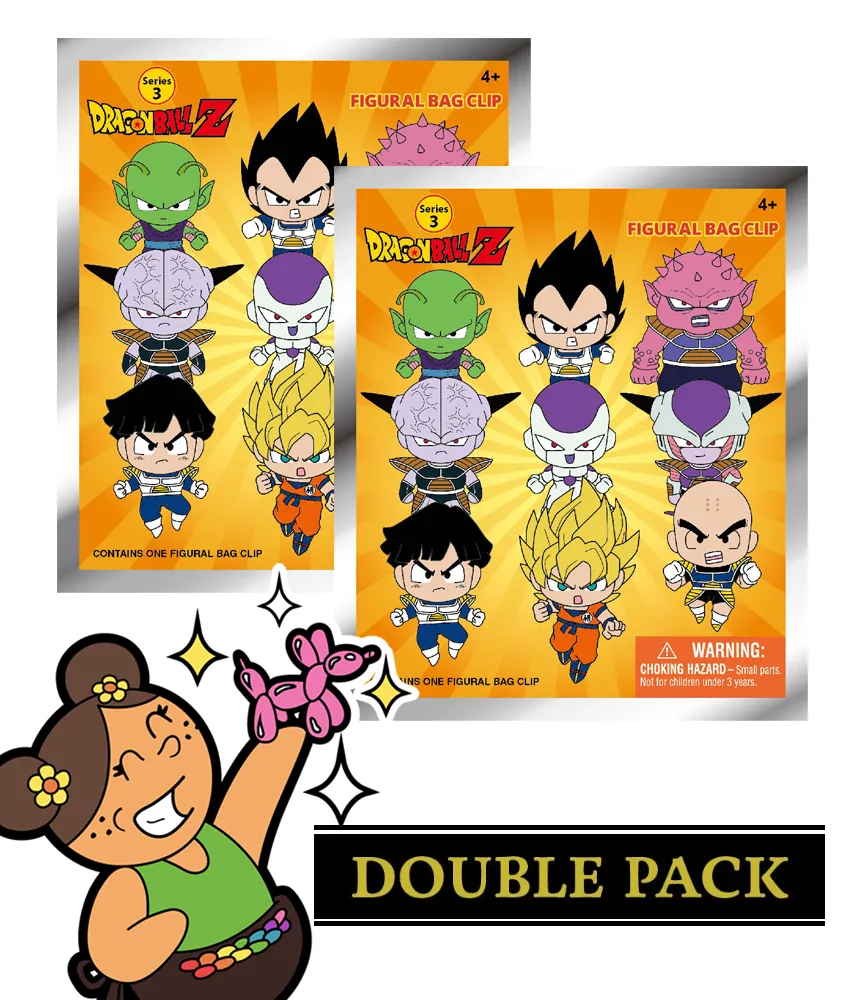 Dragon Ball Z - Series 3 - 3D Foam Bag Clip