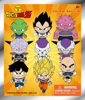 Dragon Ball Z - Series 3 - 3D Foam Bag Clip