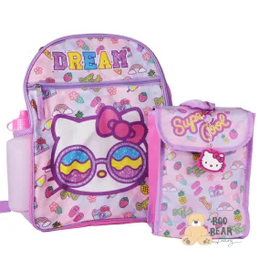 Dream Kitty Backpack With Lunch Box | $29.99 | BooBear