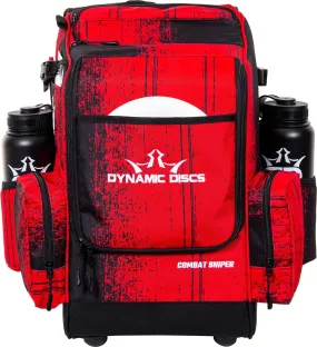 Dynamic Discs Combat Sniper Backpack Disc Golf Bag - Atomic Red