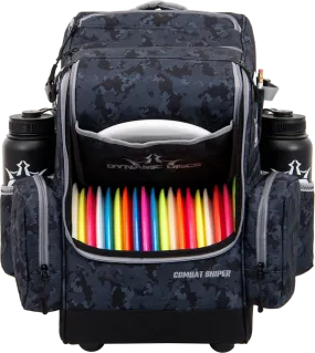 Dynamic Discs Combat Sniper Backpack Disc Golf Bag - Midnight Camo