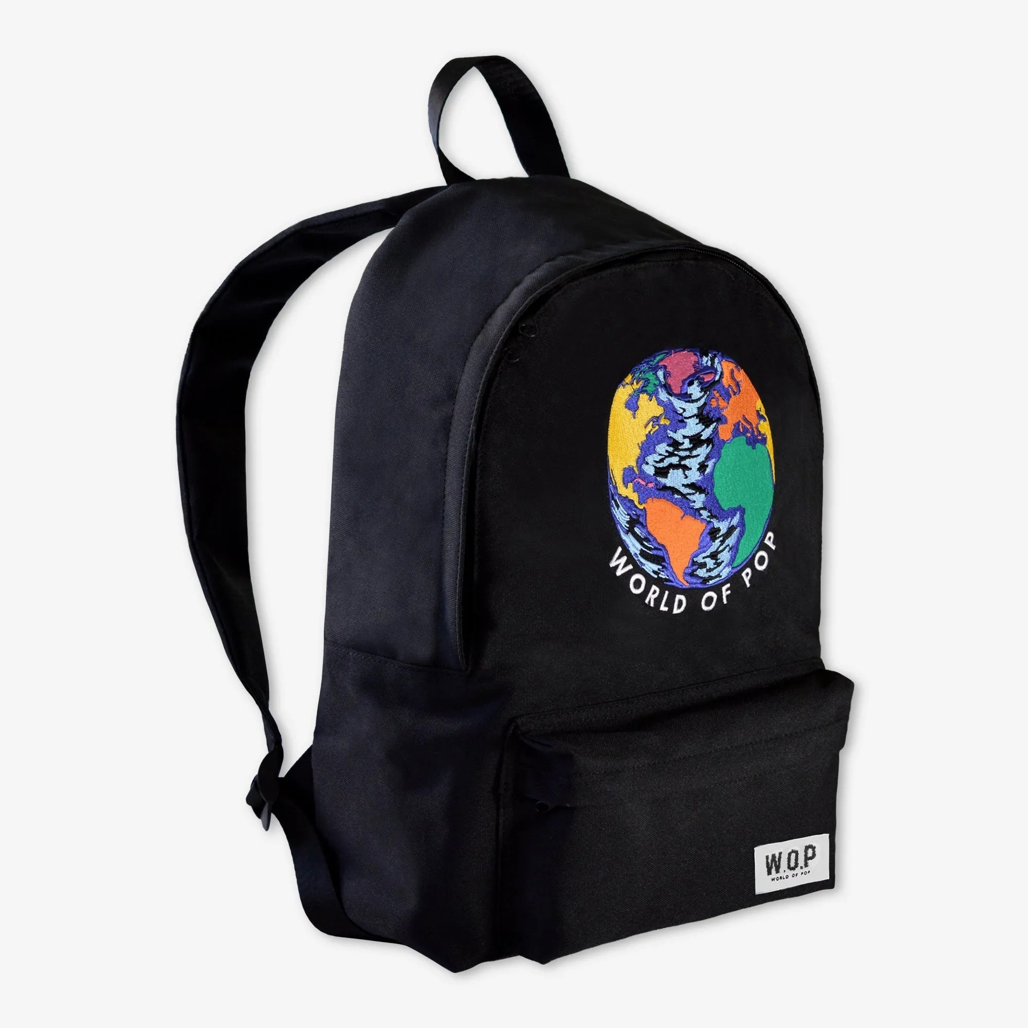 Embroidered backpack