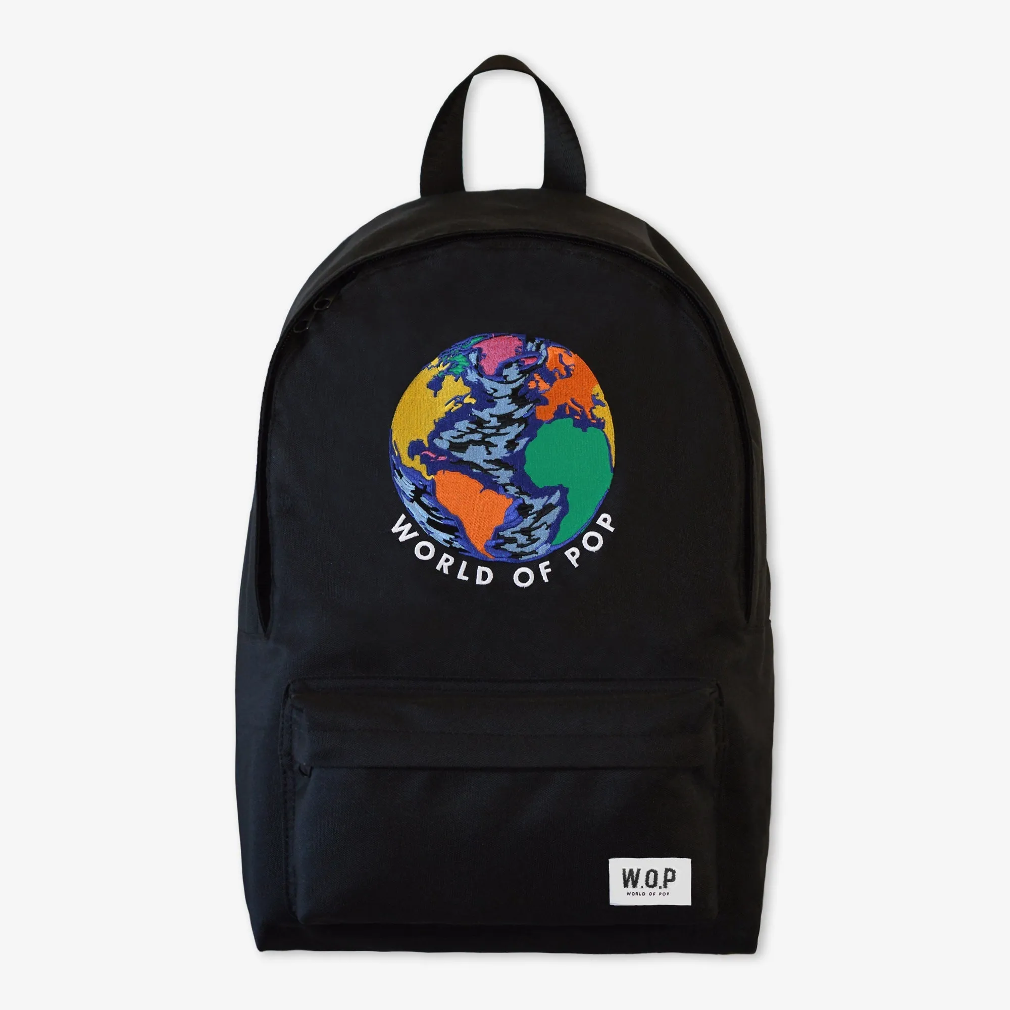 Embroidered backpack