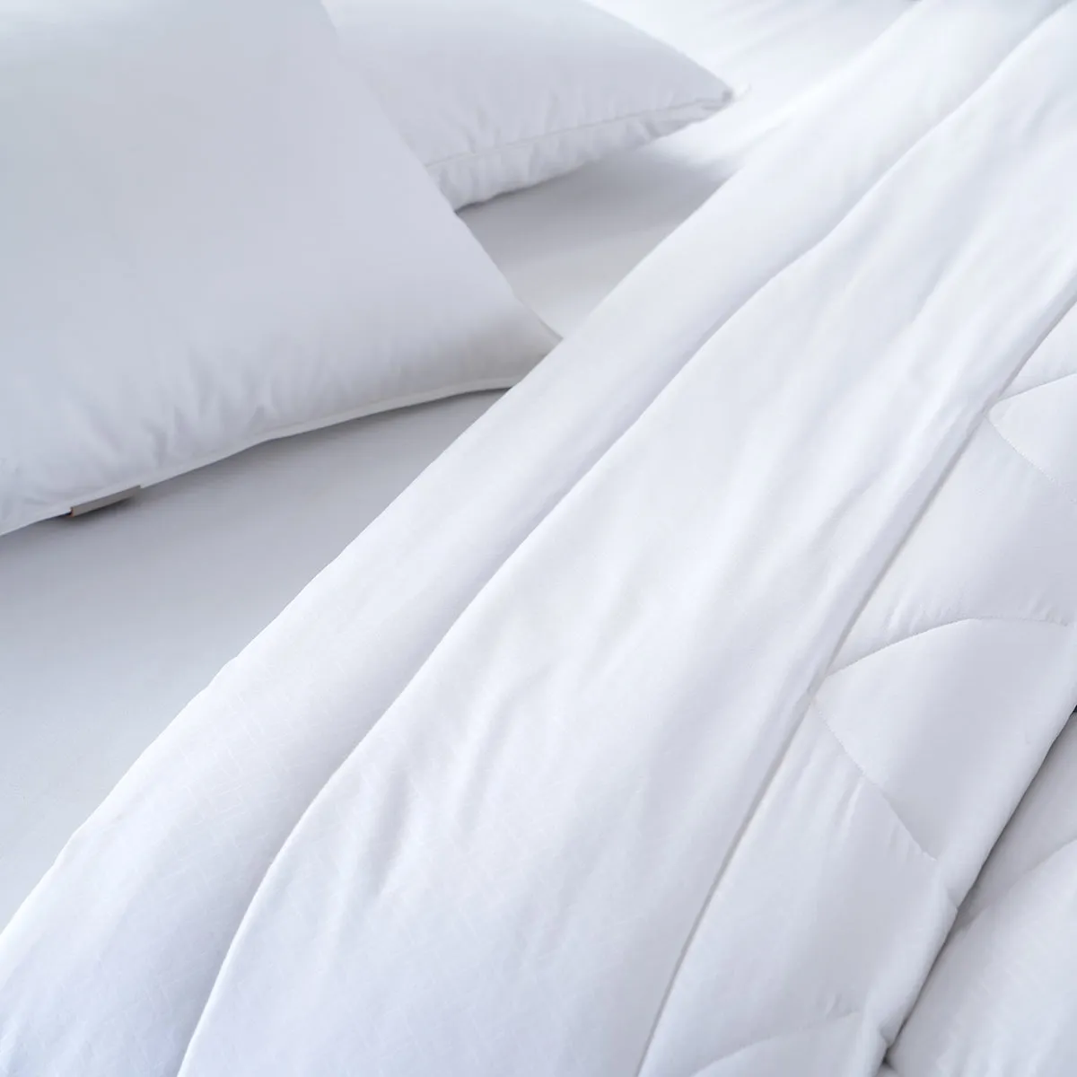 Essentials Ravel Solid White 1PC Duvet