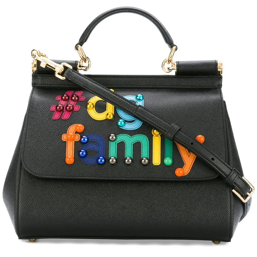 Family Patch Sicily Shoulder Bag