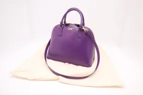 Ferragamo Handbag in Purple Leather