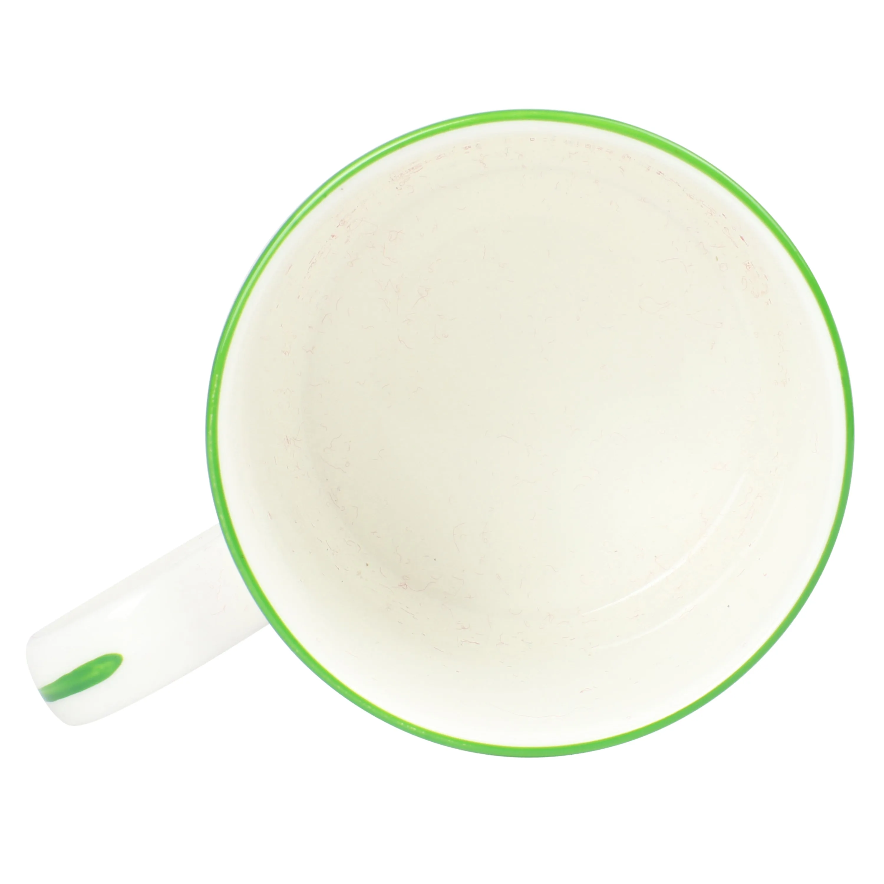 Fine Bone China Mug : SHELL - GREEN