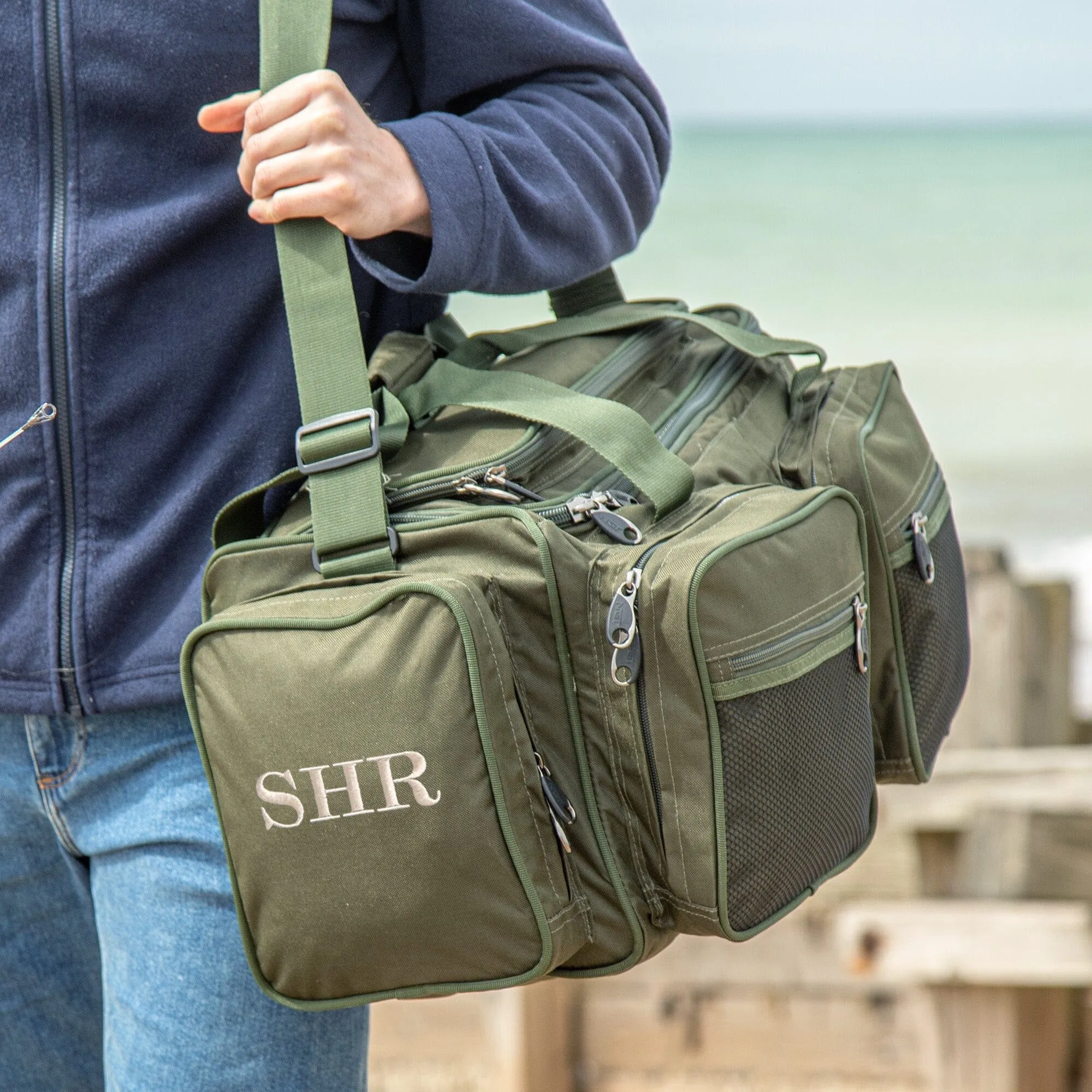 Fishing Bag and Reel Case Set