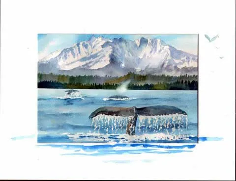 FISHING THE FJORDS PRINT