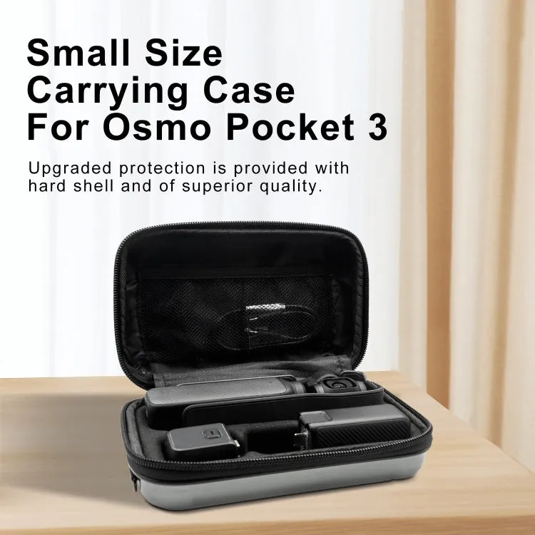 For DJI Osmo Pocket 3 aMagisn Small Organizer Bag Sports Camera Protective Accessories(Deep Gray)