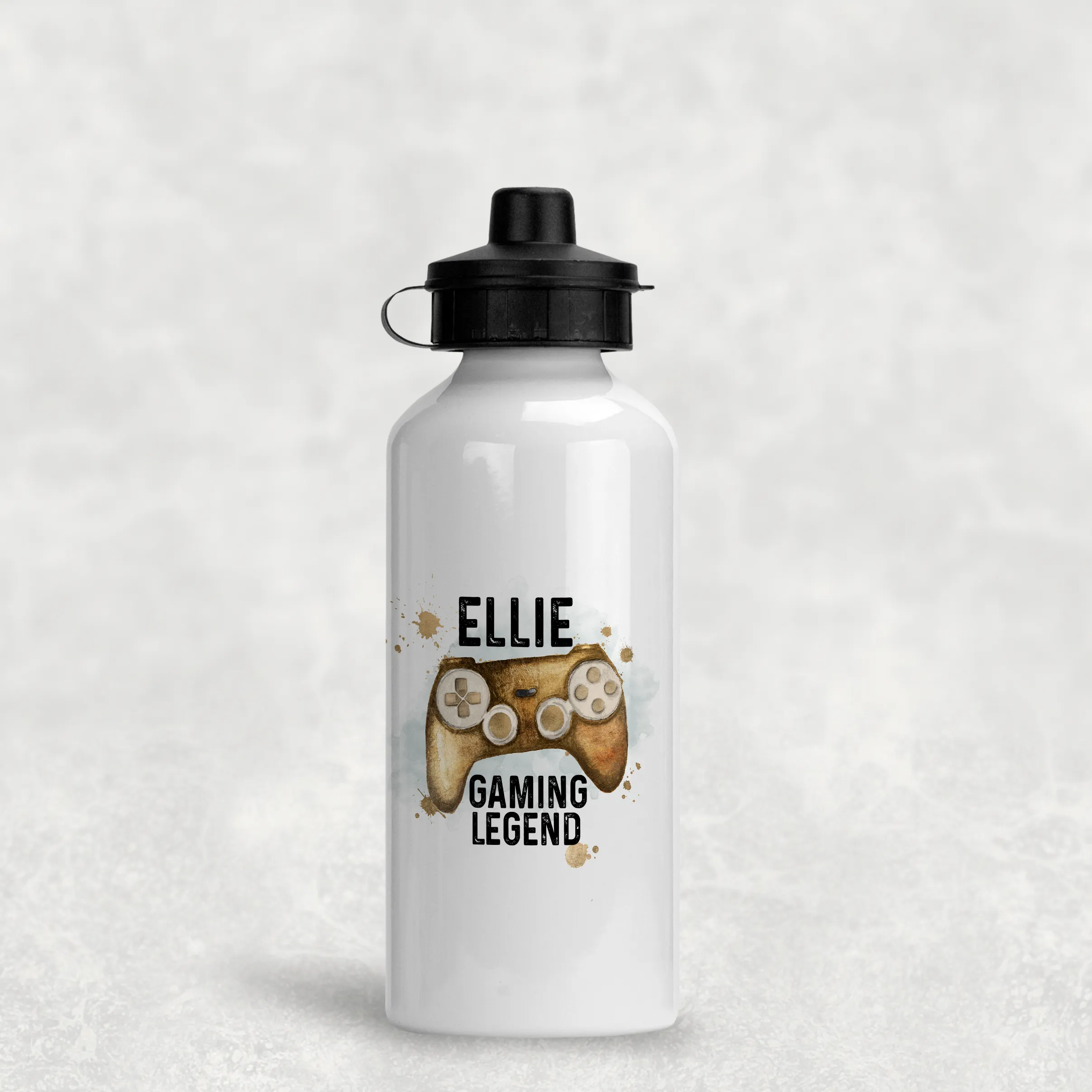 Gaming Legend Personalised Water Bottle - 400/600ml