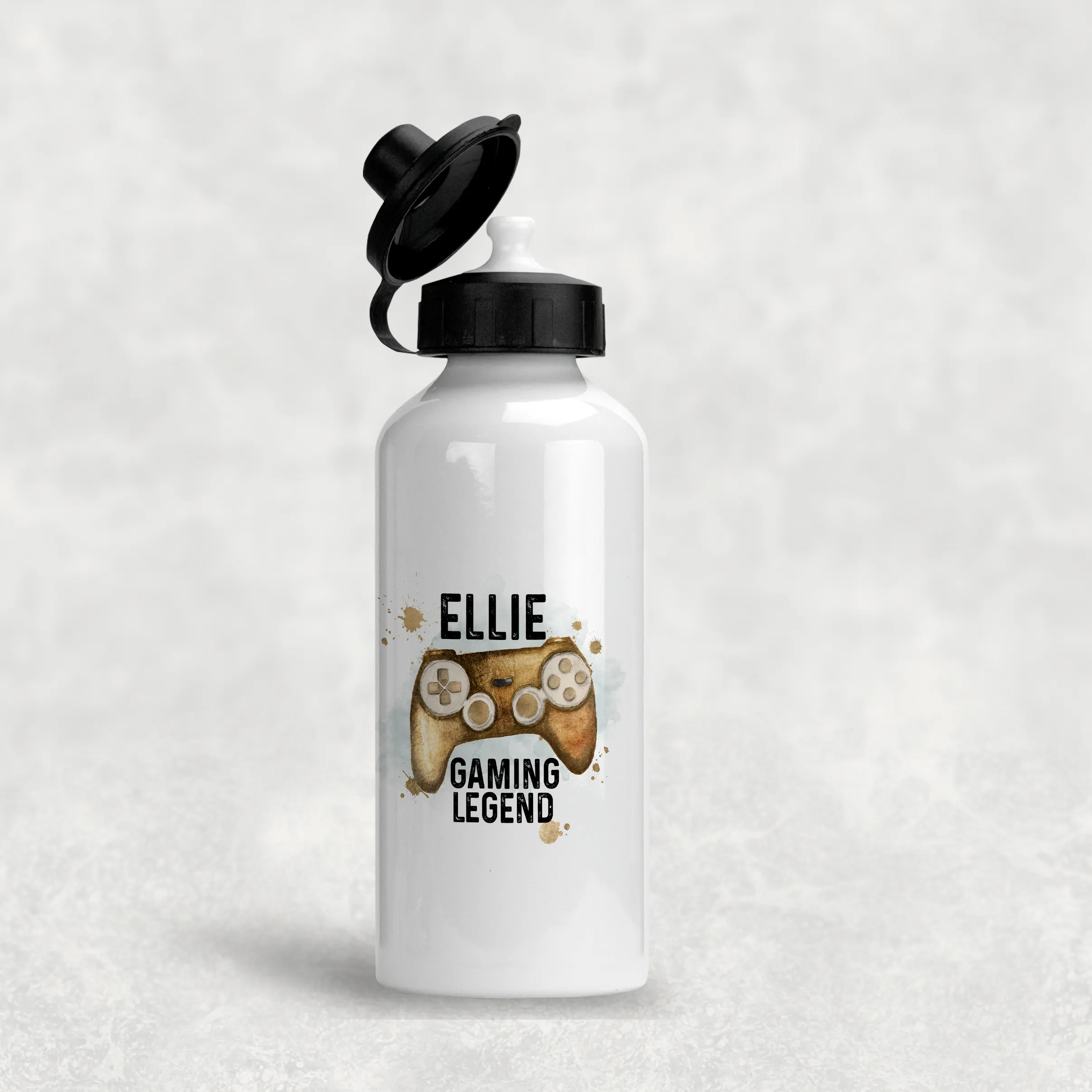 Gaming Legend Personalised Water Bottle - 400/600ml