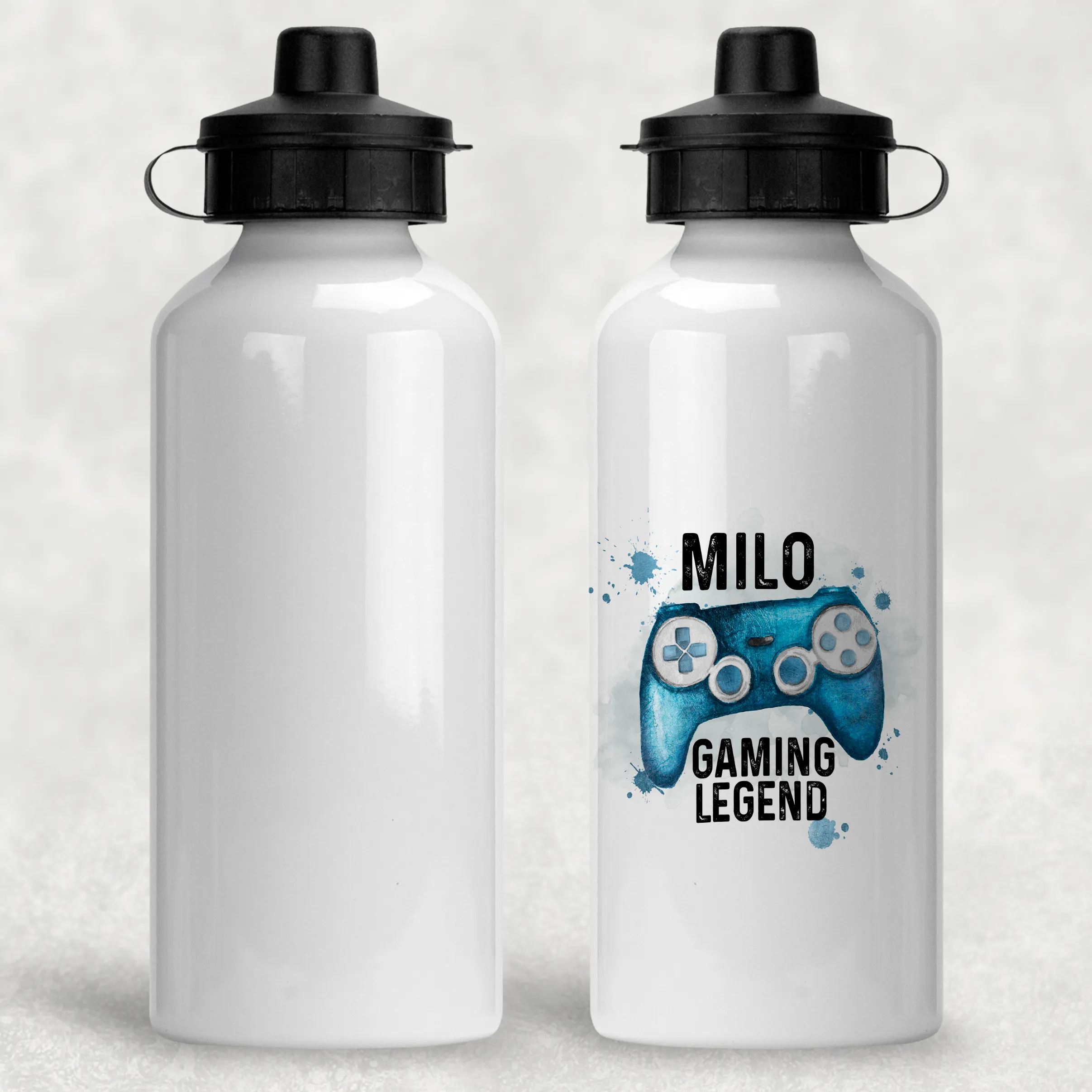 Gaming Legend Personalised Water Bottle - 400/600ml