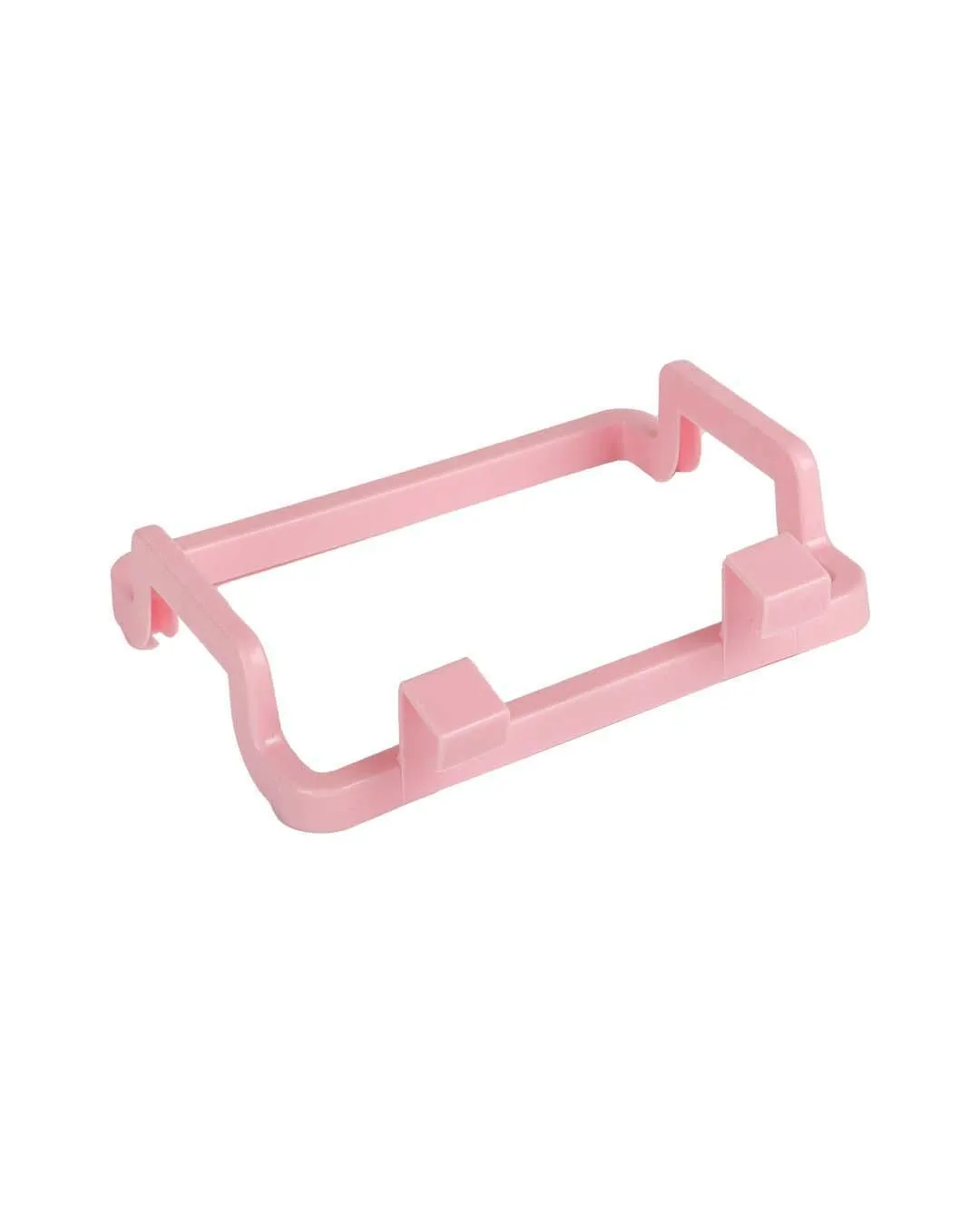 Garbage Bag Holder, Pink, Plastic, Set of 2