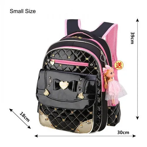 GCWHFL Korean Style Girl's School Bags Backpacks Children Schoolbags For Girl Backpack Princess Kids Book School Bags Knapsack