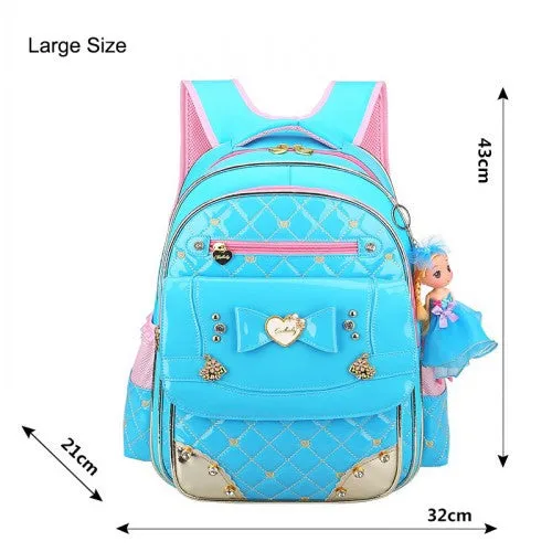 GCWHFL Korean Style Girl's School Bags Backpacks Children Schoolbags For Girl Backpack Princess Kids Book School Bags Knapsack