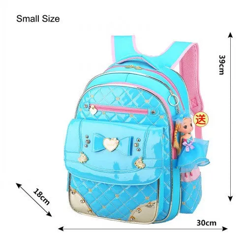 GCWHFL Korean Style Girl's School Bags Backpacks Children Schoolbags For Girl Backpack Princess Kids Book School Bags Knapsack