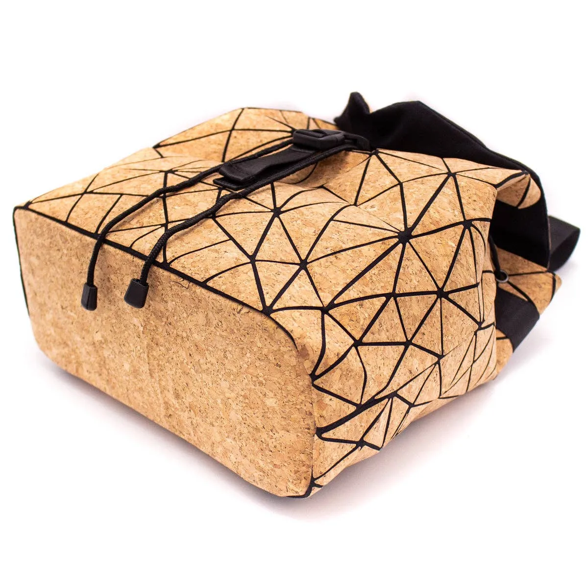 Geometric Cork Backpack BAG-2026