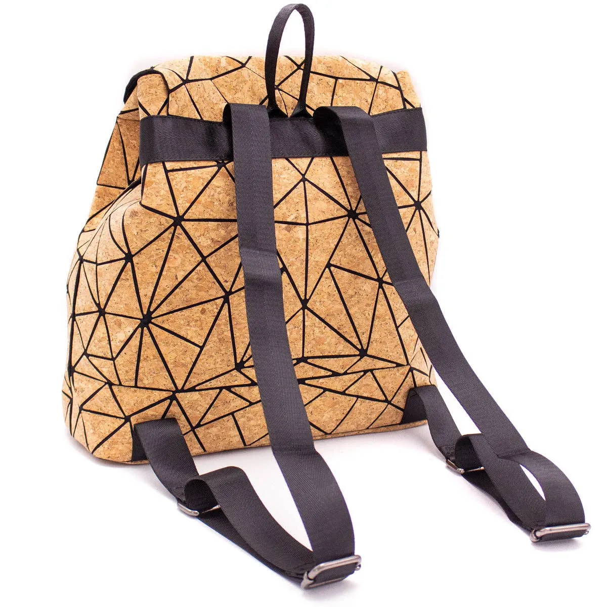 Geometric Cork Backpack BAG-2026