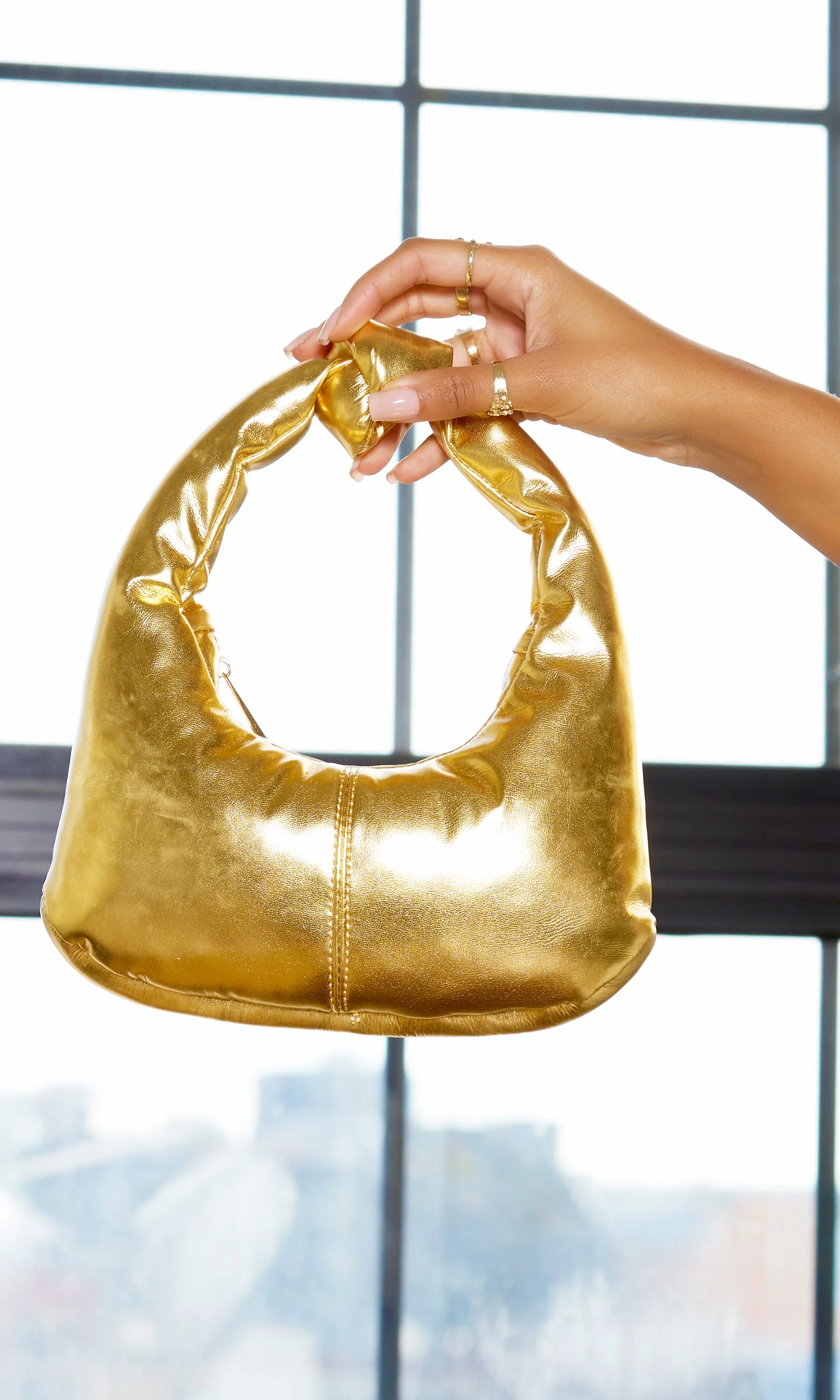 Golden Glamour Handbag