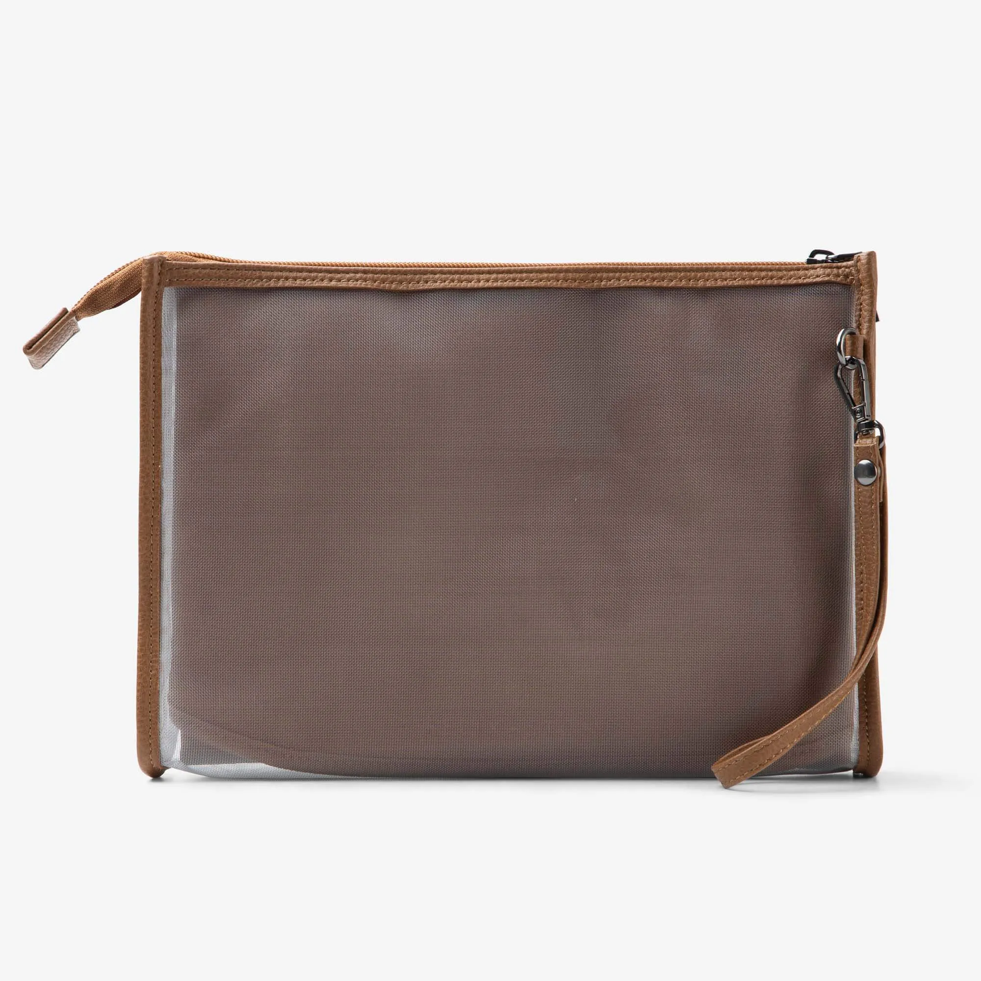 Grab & Go Nappy Changing Clutch - Tan