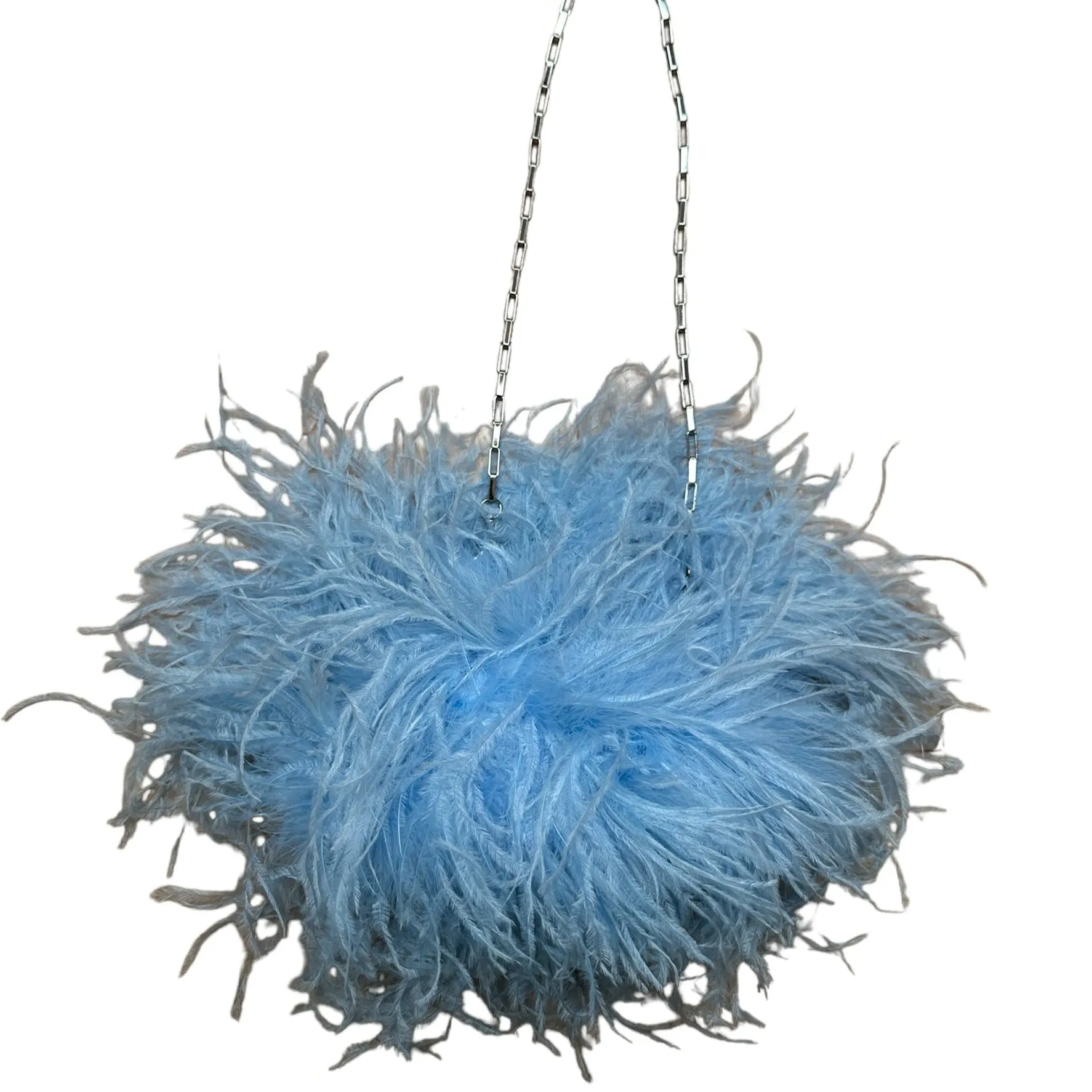 Greta Feather Shoulder Bag