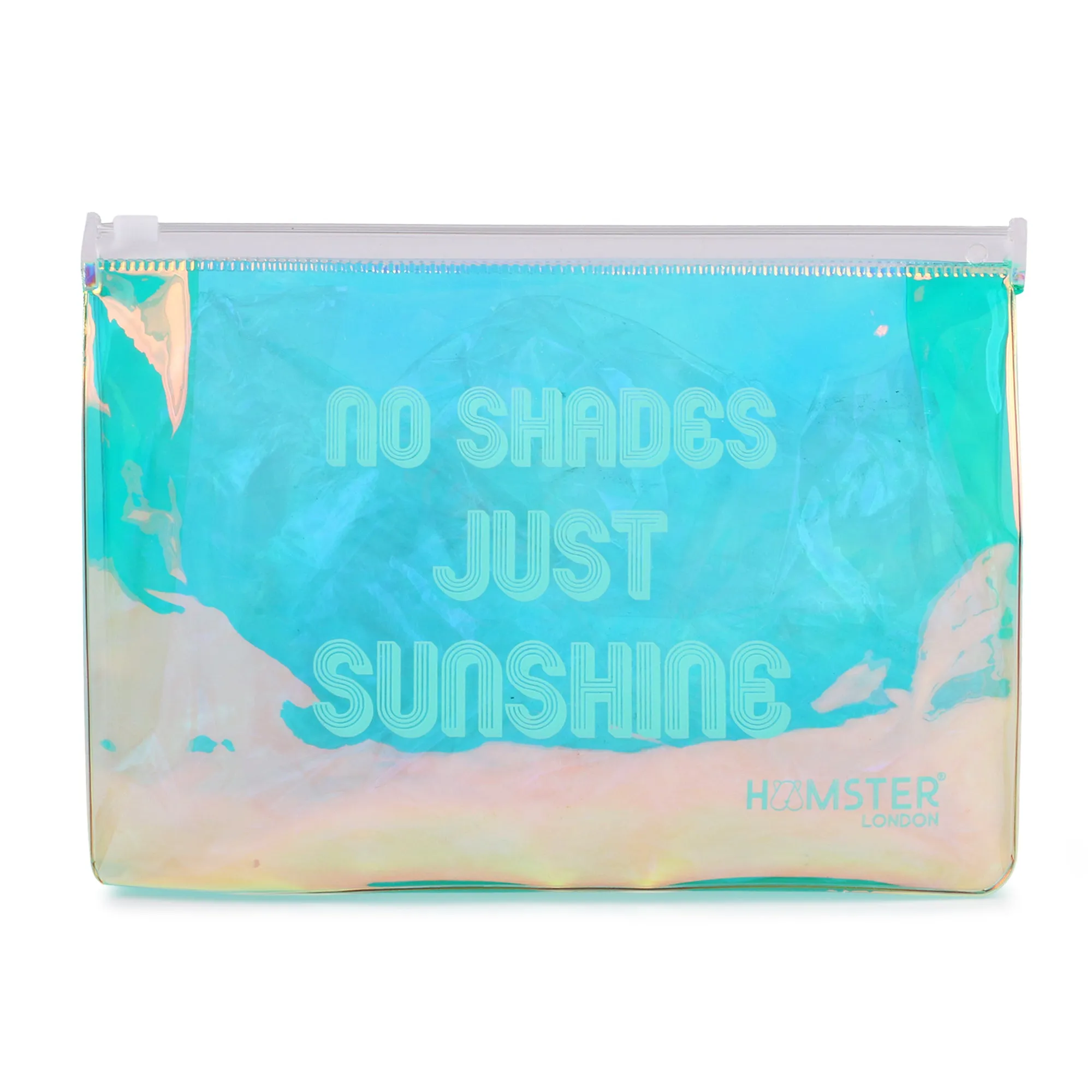 Hamster London No Shades Just Sunshine Pouch Aqua