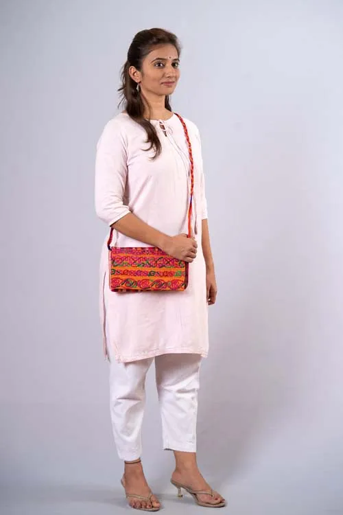 Handloom Cotton Clutch