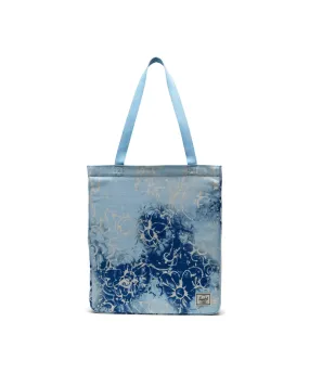 Herschel Inga Tote Bag-Blue Bell Denim Floral