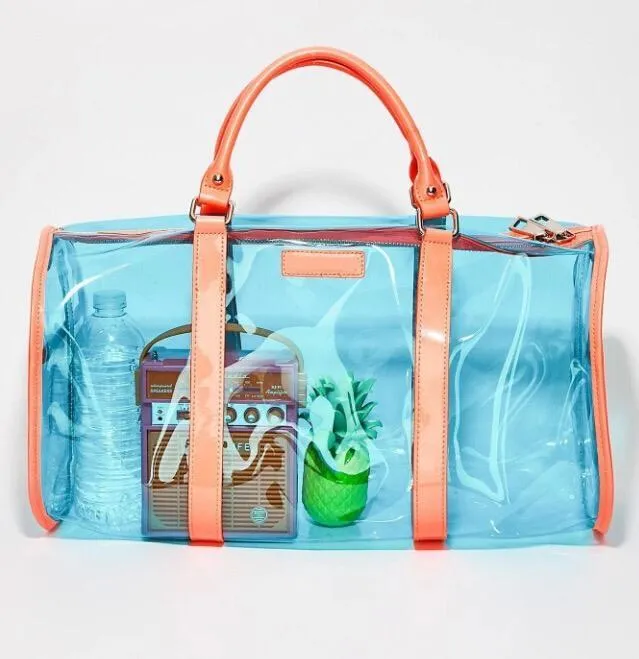 Holographic Waterproof Duffel Bag