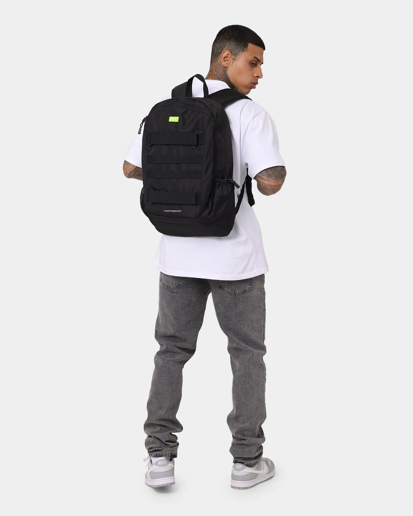 HUF Mission Backpack Black