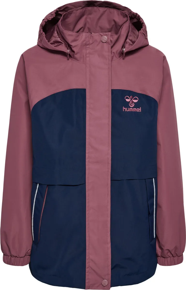 Hummel Kids&#x27; hmlMONSUN TEX Shell Jacket Rose Brown | Buy Hummel Kids&#x27; hmlMONSUN TEX Shell Jacket Rose Brown here | Outnorth