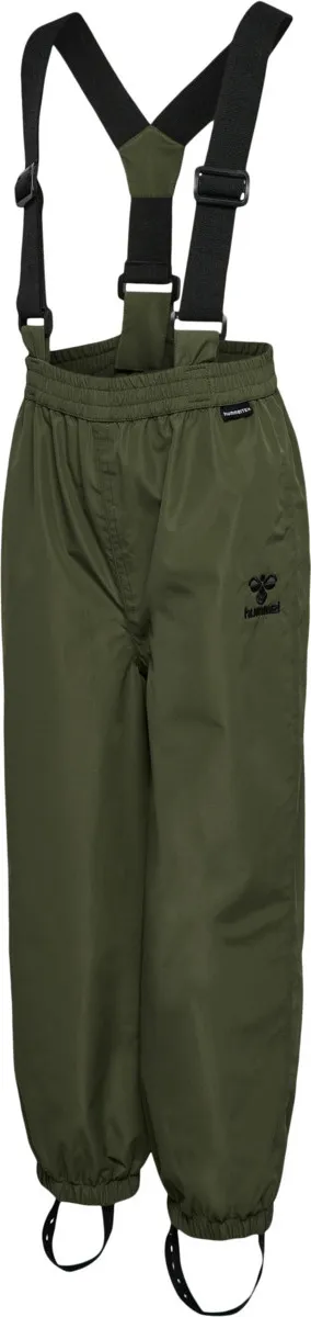 Hummel Kids&#x27; hmlMONSUN TEX Shell Pants Olive Night | Buy Hummel Kids&#x27; hmlMONSUN TEX Shell Pants Olive Night here | Outnorth