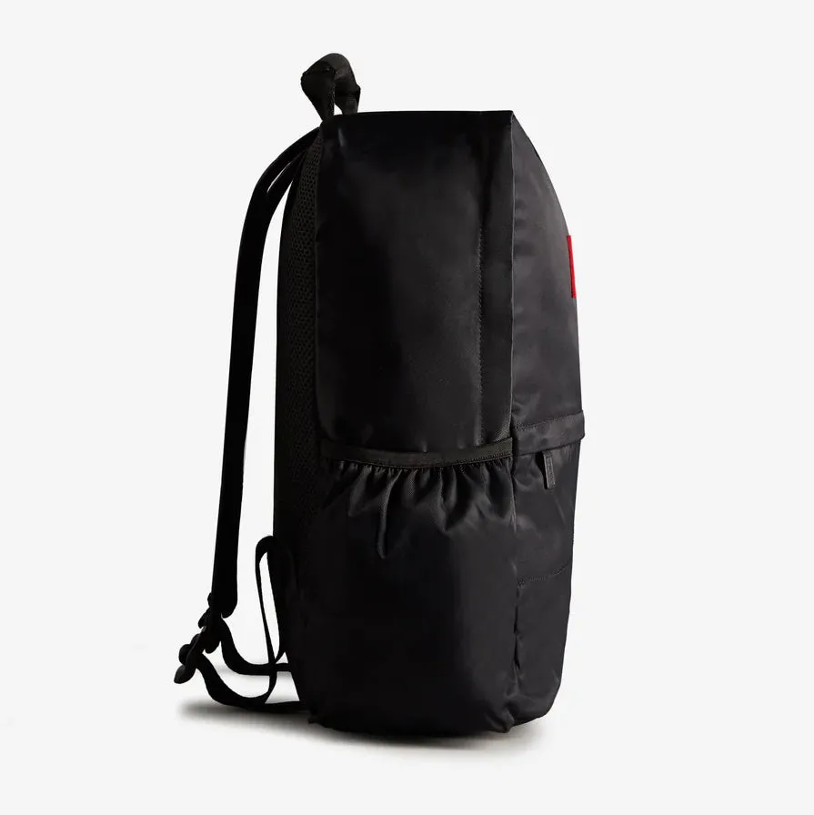 Hunter Original Large Nylon Backpack in Black