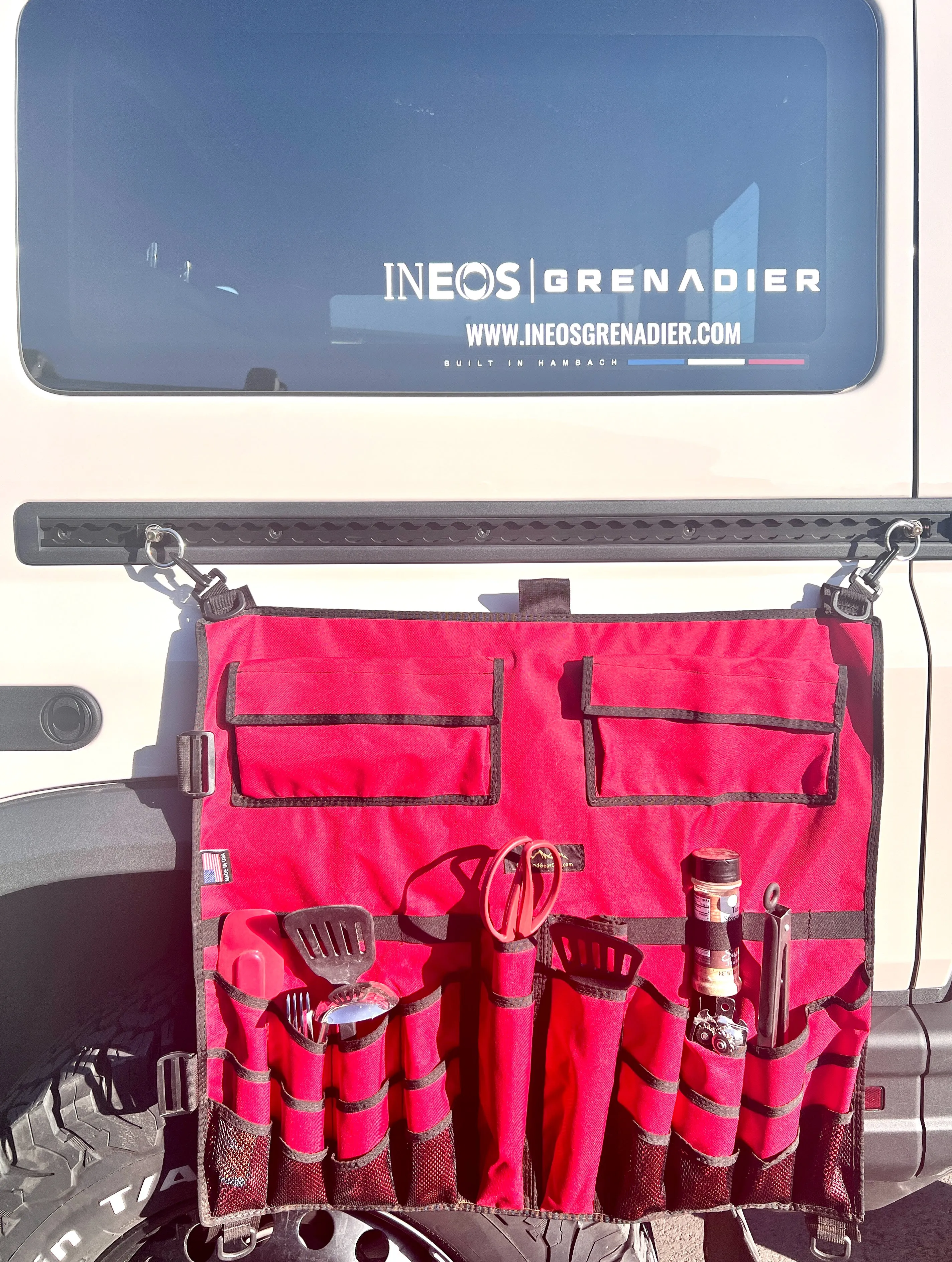 INEOS Grenadier Overlander Utensil Organizer