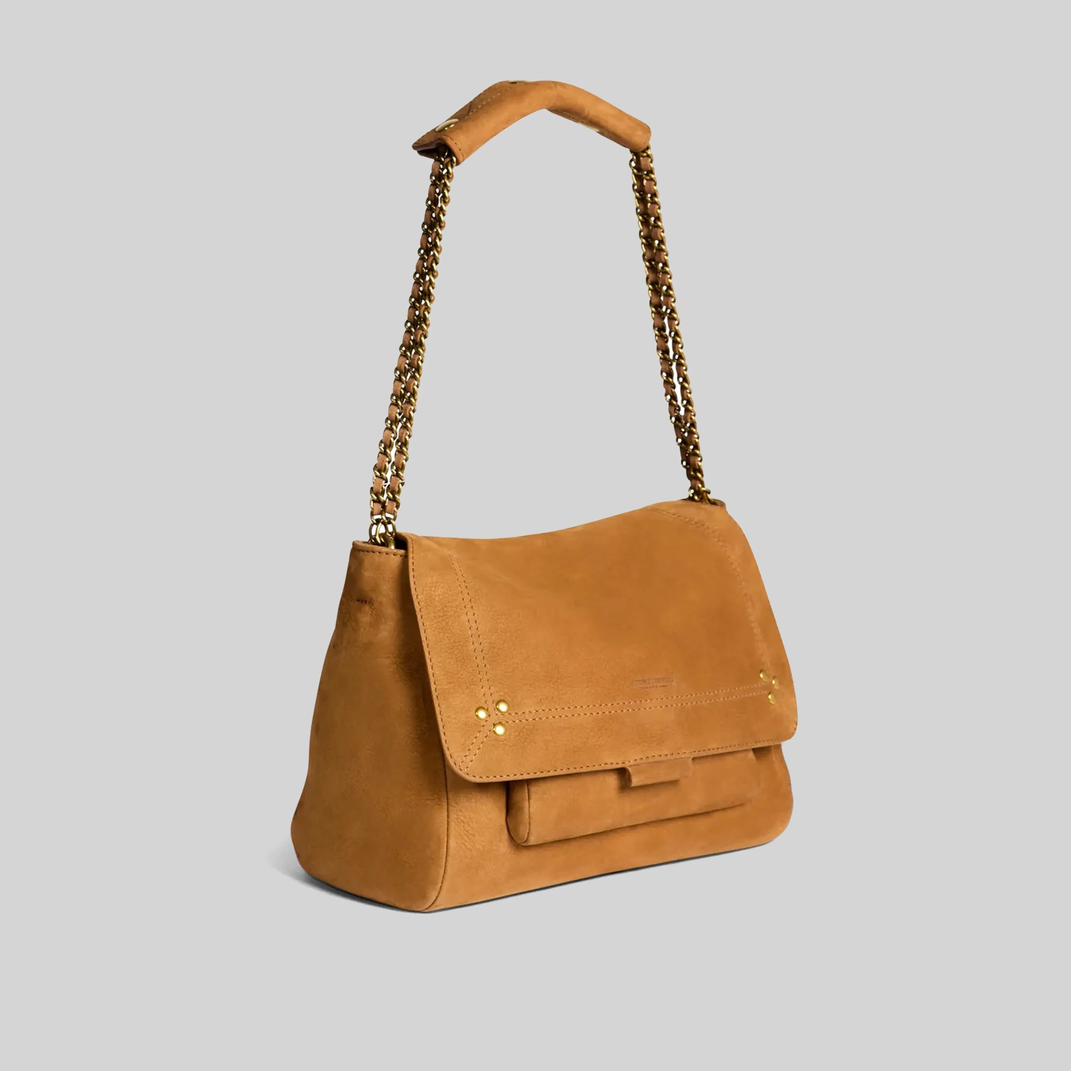 JEROME DREYFUSS BAG LULU M TA TABAC