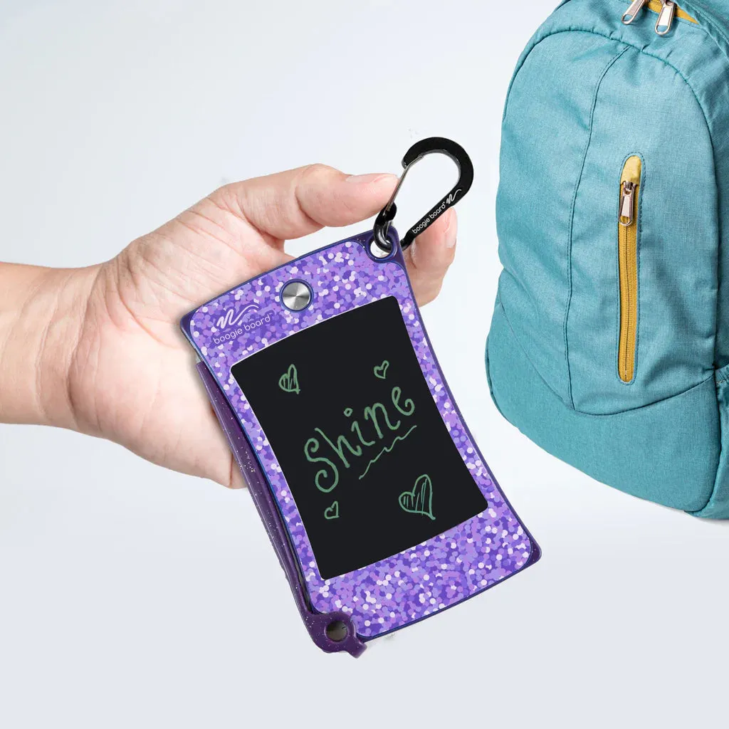 Jot Pocket Writing Tablet- Shimmer Collection: Purple Shimmer