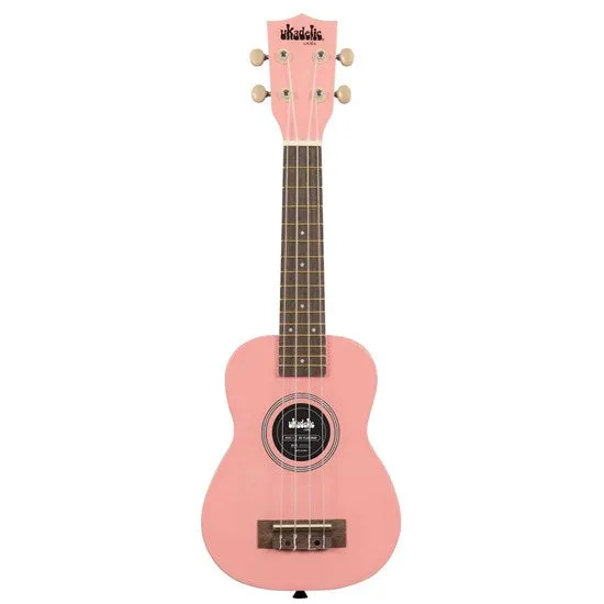 Kala Ukadelic Flamingo Soprano Ukulele inc Drawstring Bag