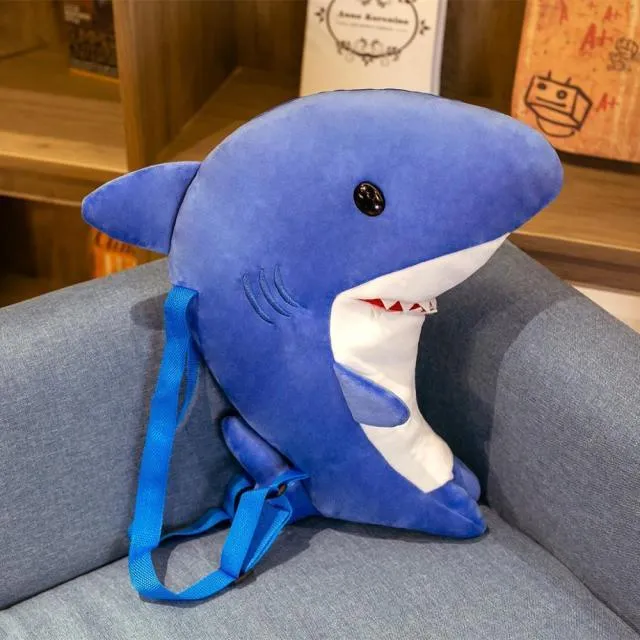 Kawaii Shark Plush Bag - Kawaii Bag